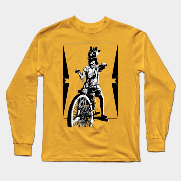 Dark Rider Long Sleeve T-Shirt by MartinezArtDesign